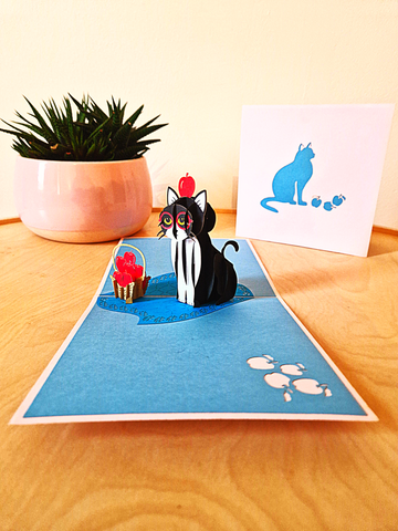 Cat Popup Card