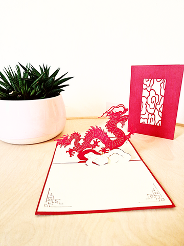 Dragon Popup Card