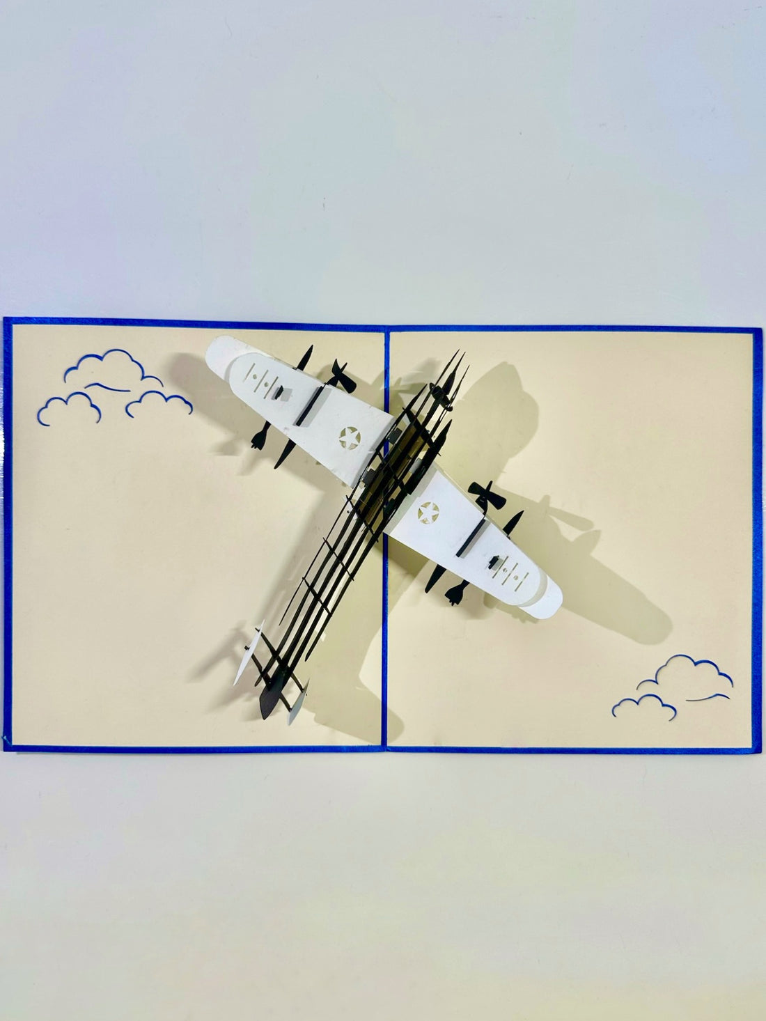 Aeroplane Popup Card