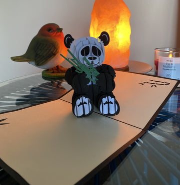 Panda Popup Card