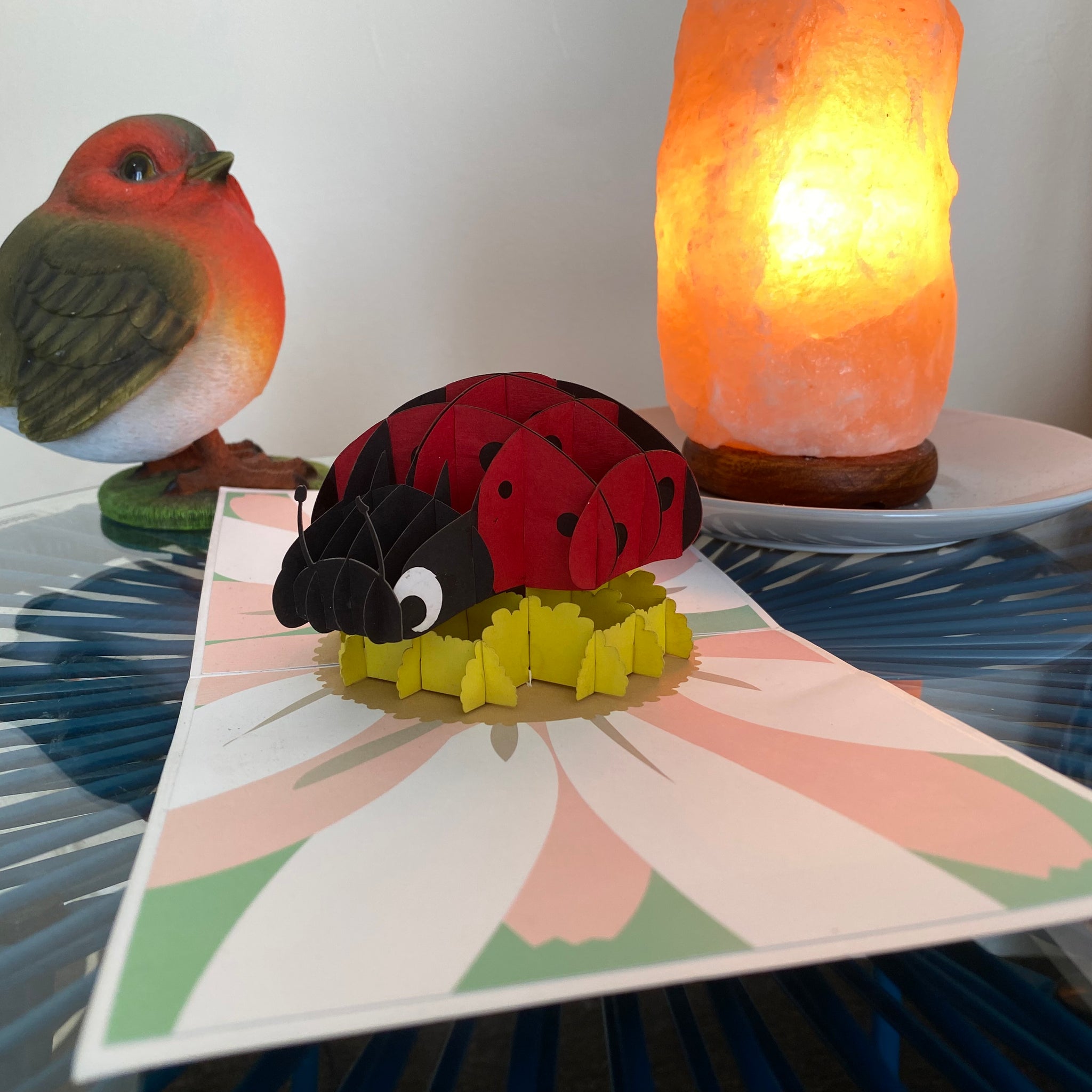 Ladybird Popup Card