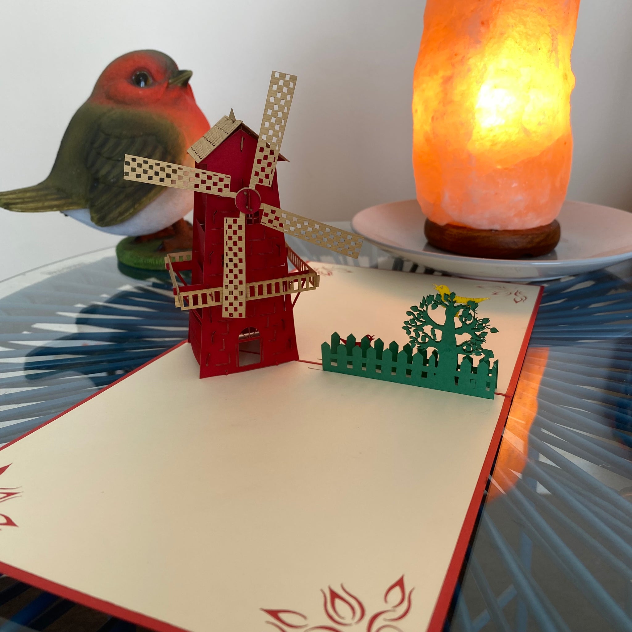 Windmill Popup Card