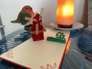 Windmill Popup Card