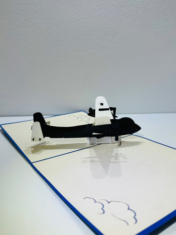 Aeroplane Popup Card