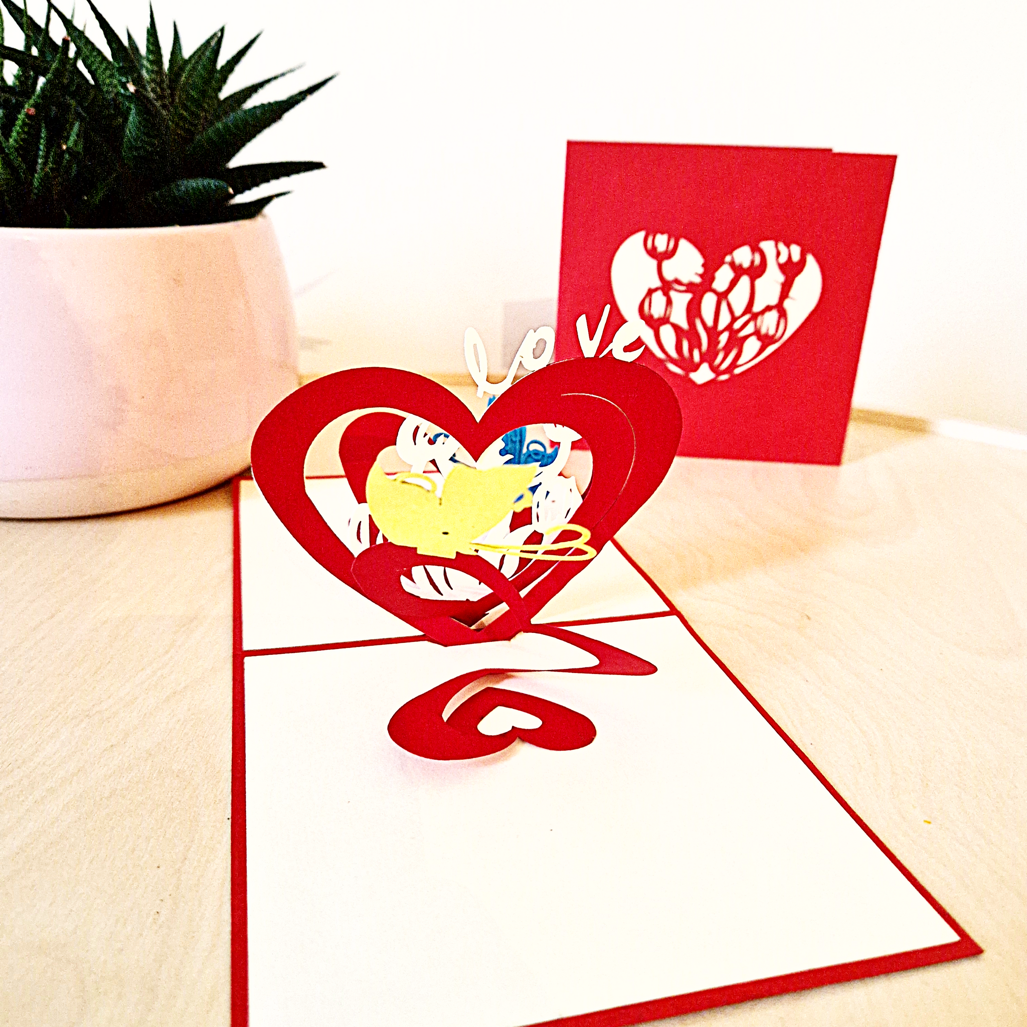 Love Vines Popup Card