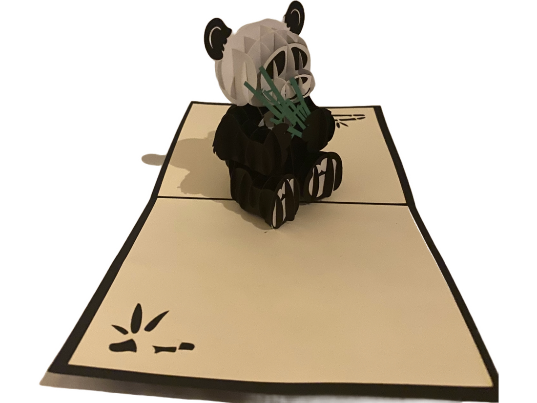 Panda Popup Card