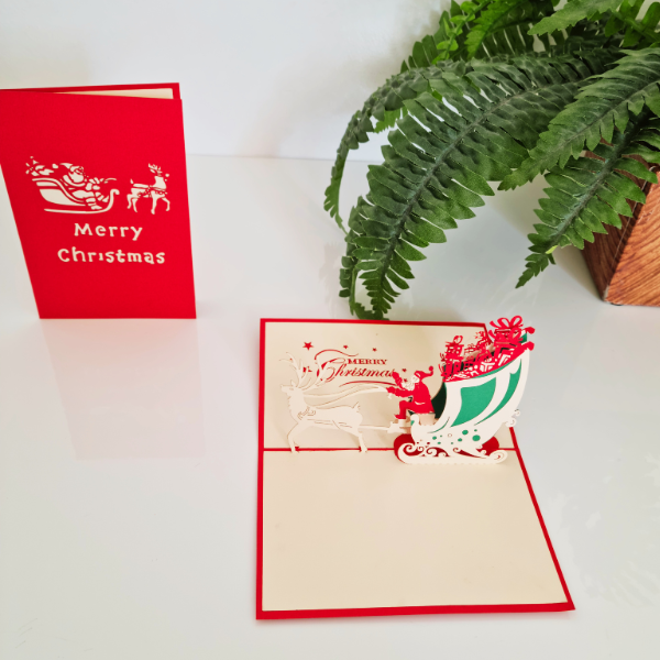 Santa Popup Card