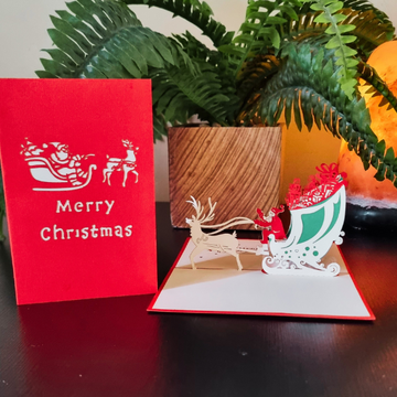 Santa Popup Card