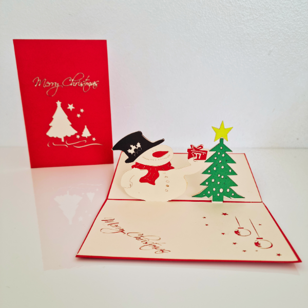 Snowman Popup Card