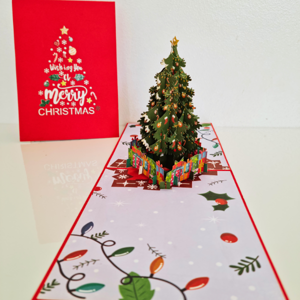 Christmas Tree Popup Card